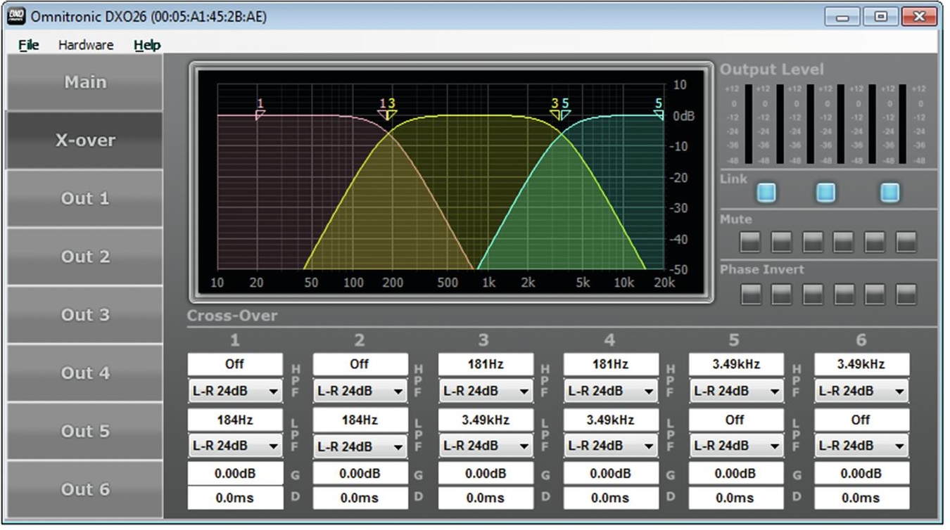 OMNITRONIC DXO-26E Digitaler Controller OMNITRONIC DXO-26E Digitaler Controller