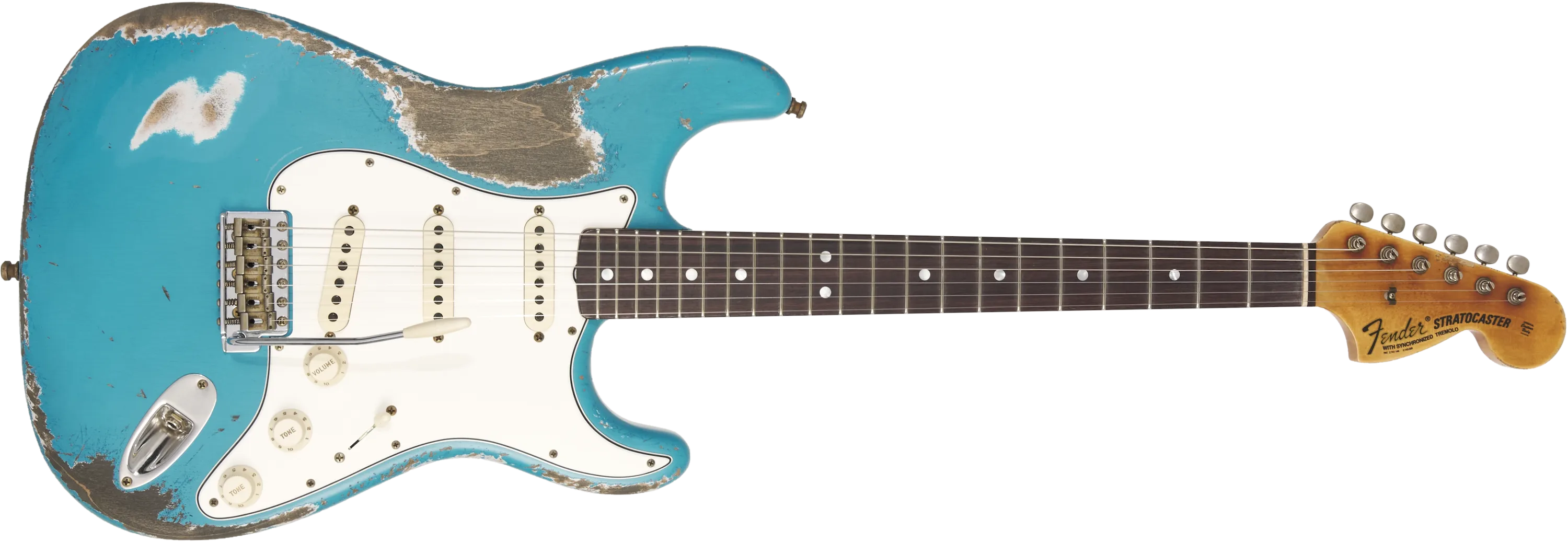 Fender Custom Shop 2025 Strat Pro Super Heavy Relic Taos Turquoise