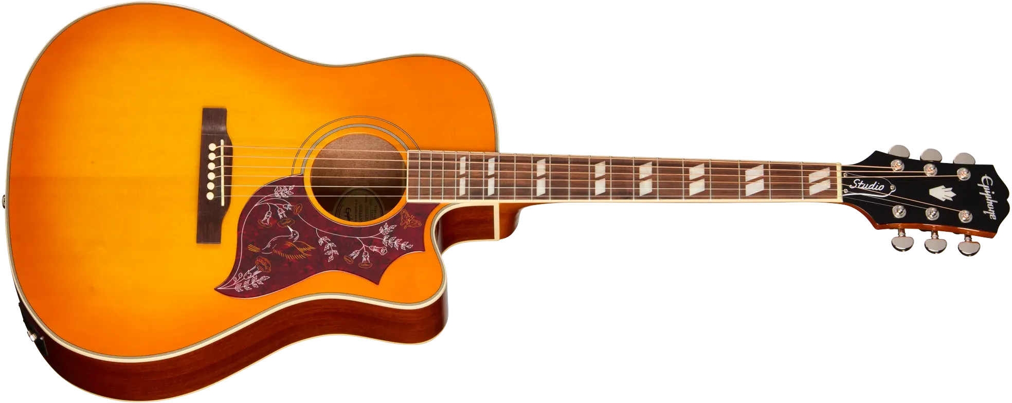 Epiphone Hummingbird Studio EC Heritage Cherry Sunburst