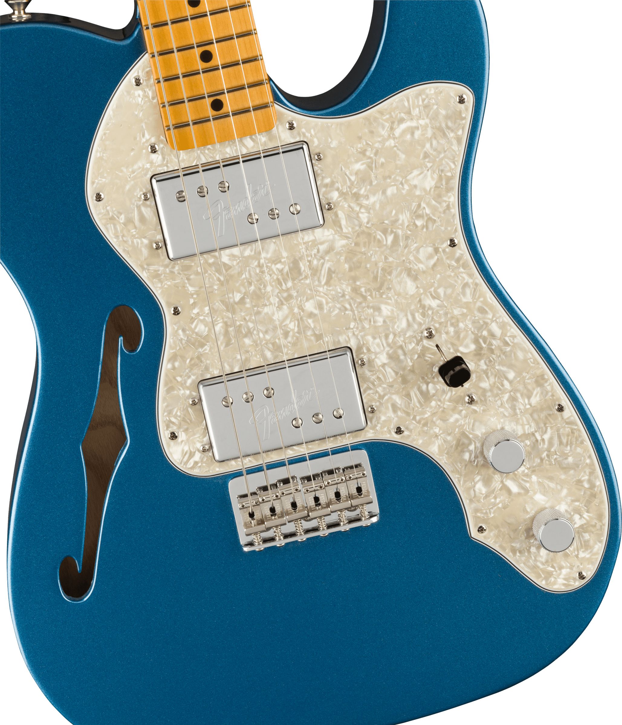 Fender American Vintage II 1972 Telecaster Thinline Lake Placid Blue – Bild 4