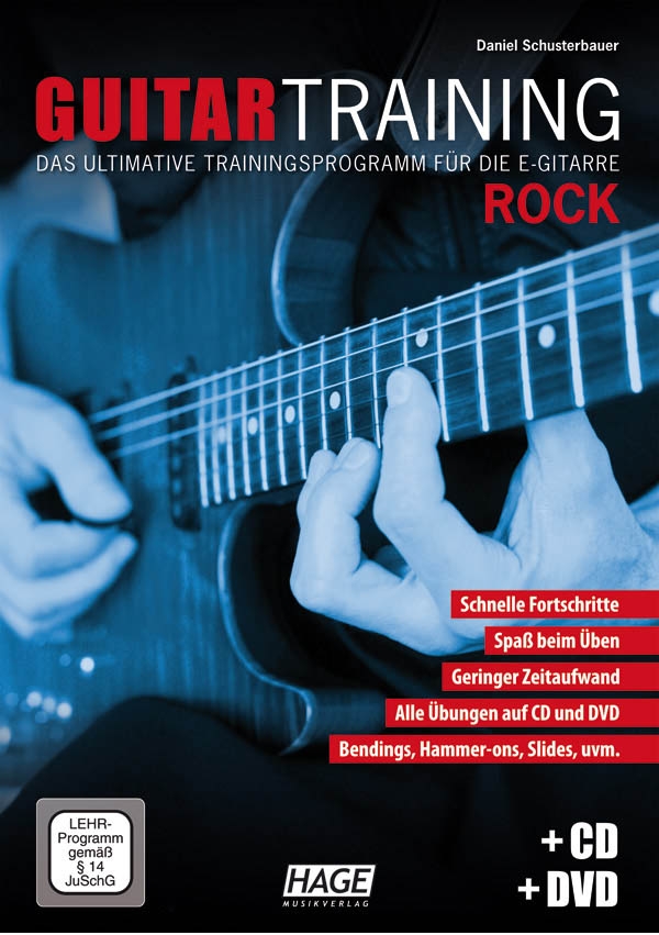 Schusterbauer Daniel,Guitar Training: Rock (mit CD und DVD)