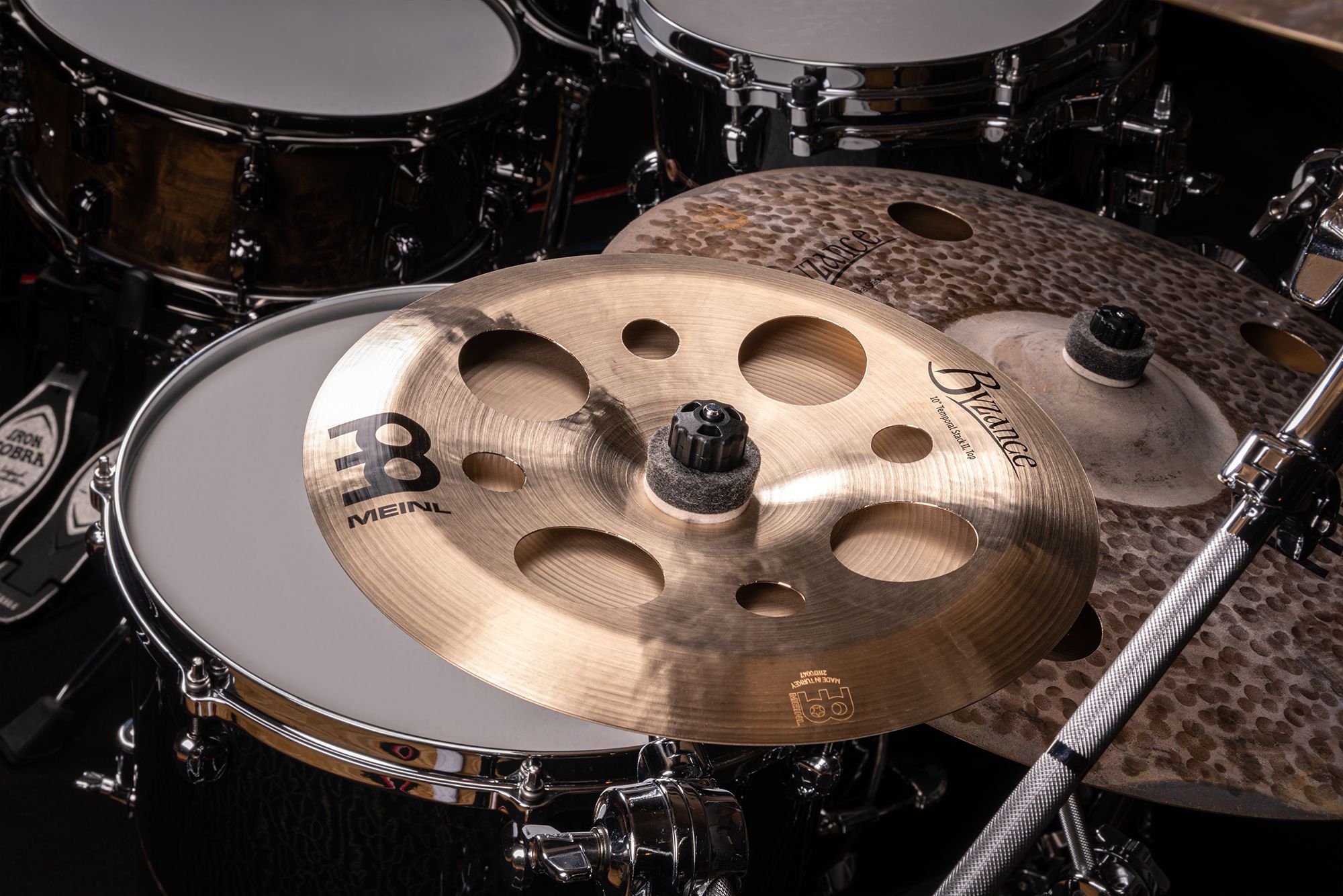 Meinl AC-TE2 Matt Garska Temporal 2 Stack 10"/10" – Bild 8