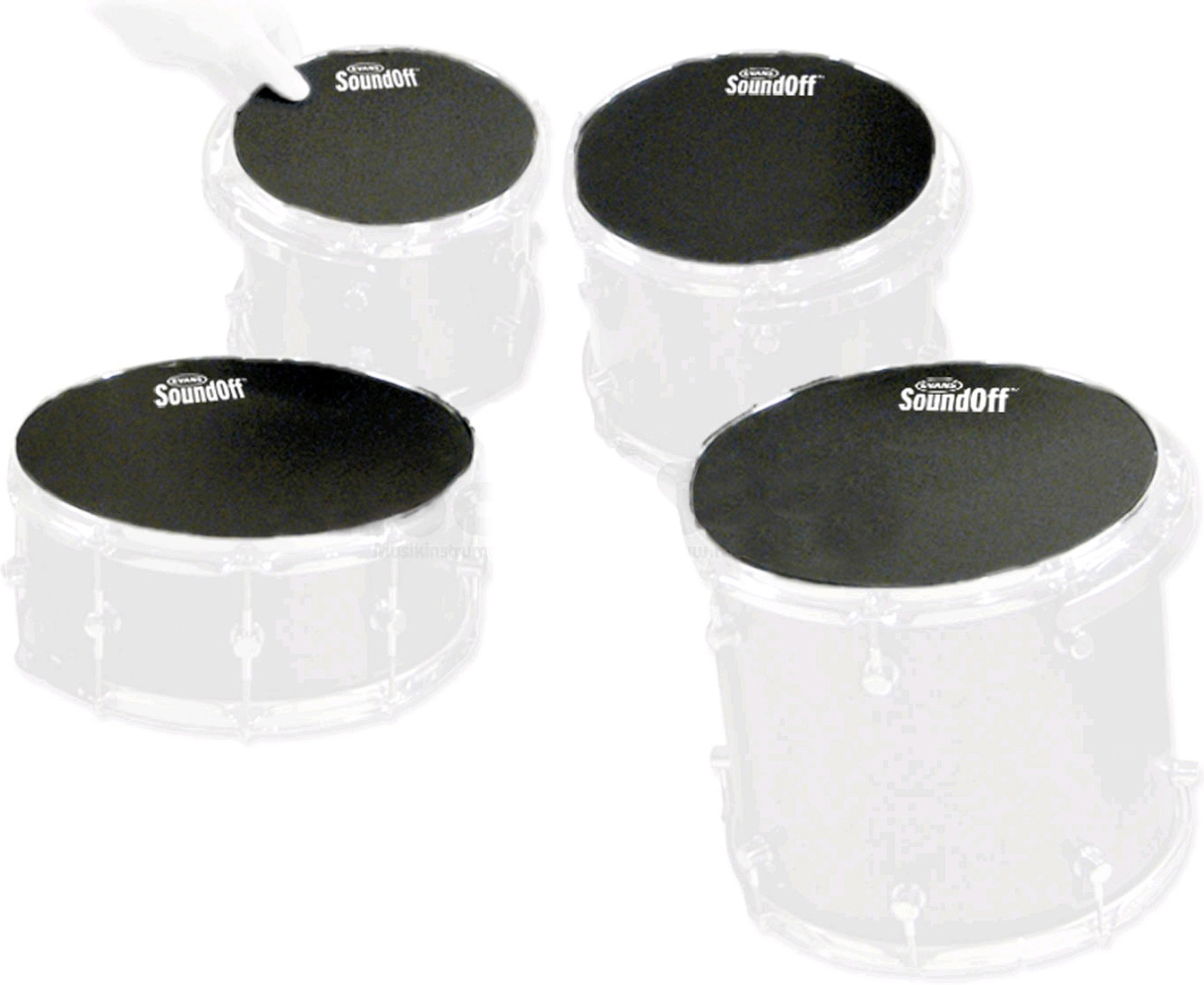 Evans SO-0244 Sound Off Fusion Pack Evans SO-0244 Sound Off Fusion Pack