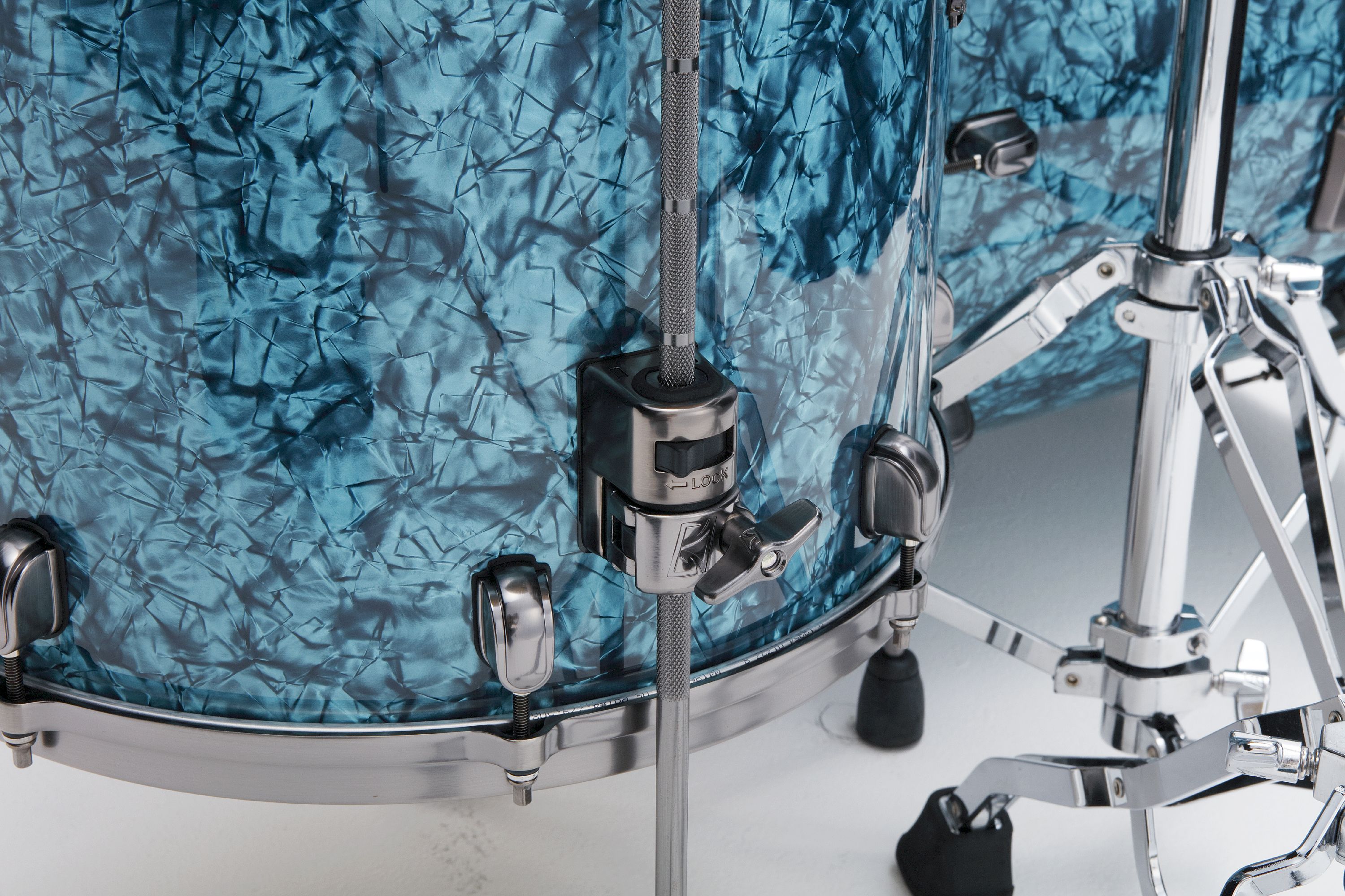 Tama MR42TZUS-TQP Starclassic Maple Shell Set 4tlg. - Turquoise Pearl/Smoked Black Nickel – Bild 7