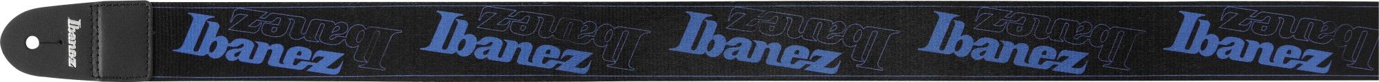 Ibanez Gitarrengurt Design Black Blue Ibanez Logos