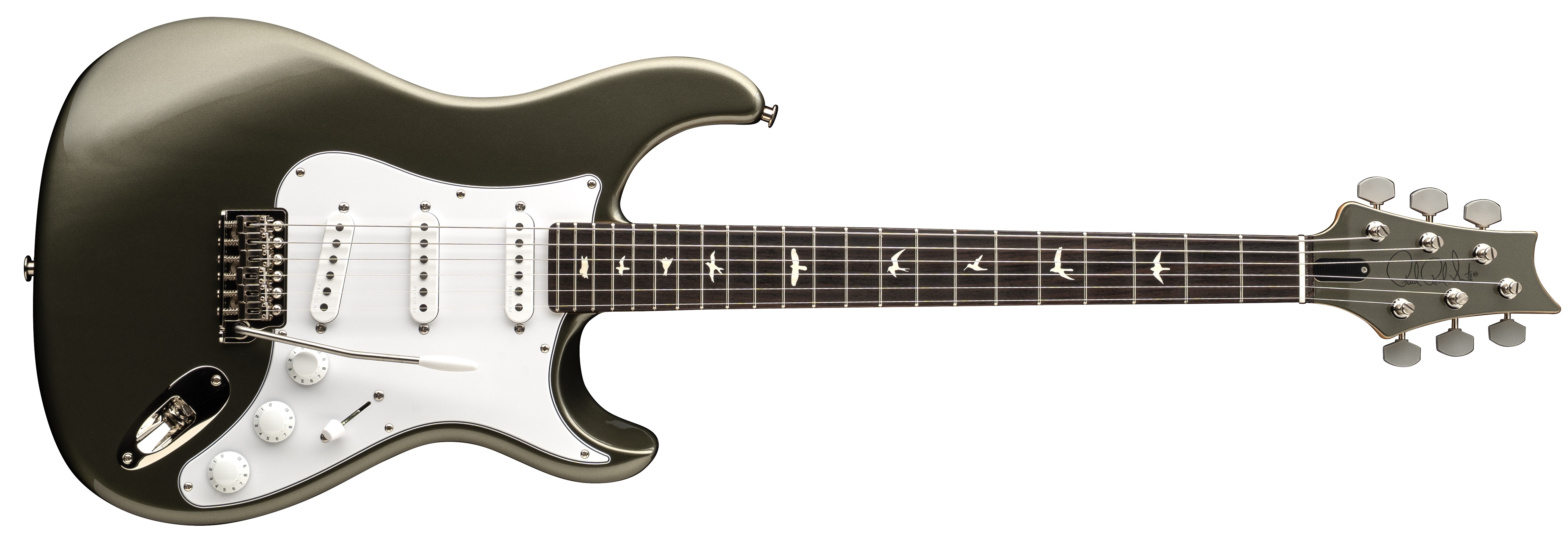 PRS John Mayer Silver Sky Defender Willow Green