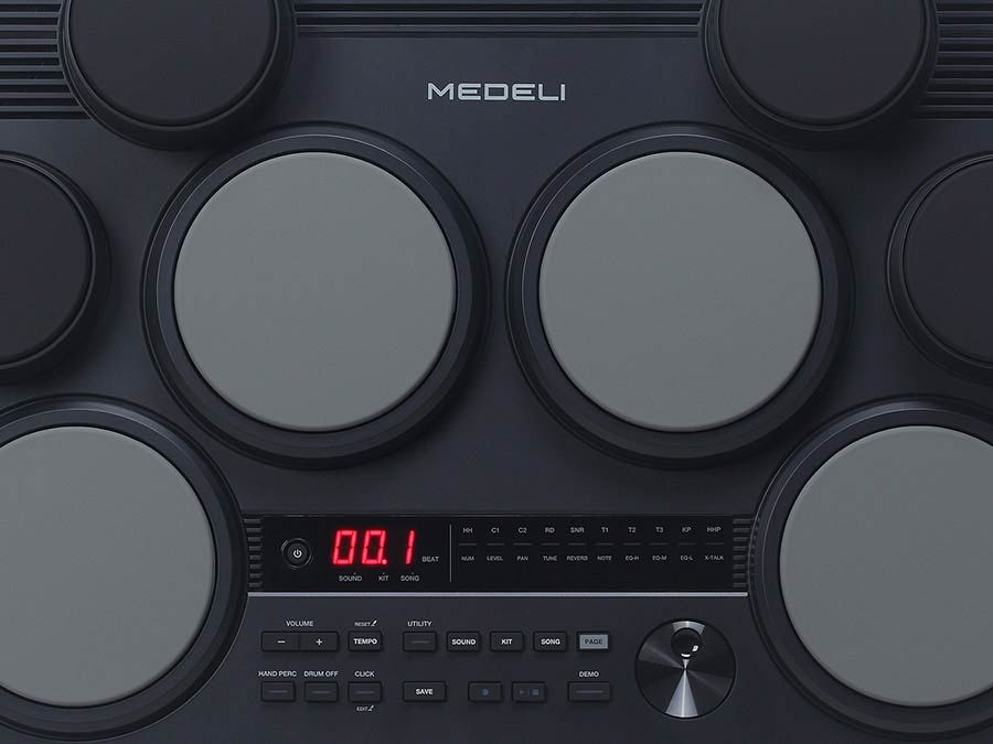 Medeli DD225 digital Tisch Drumkit (7 pads) – Bild 4