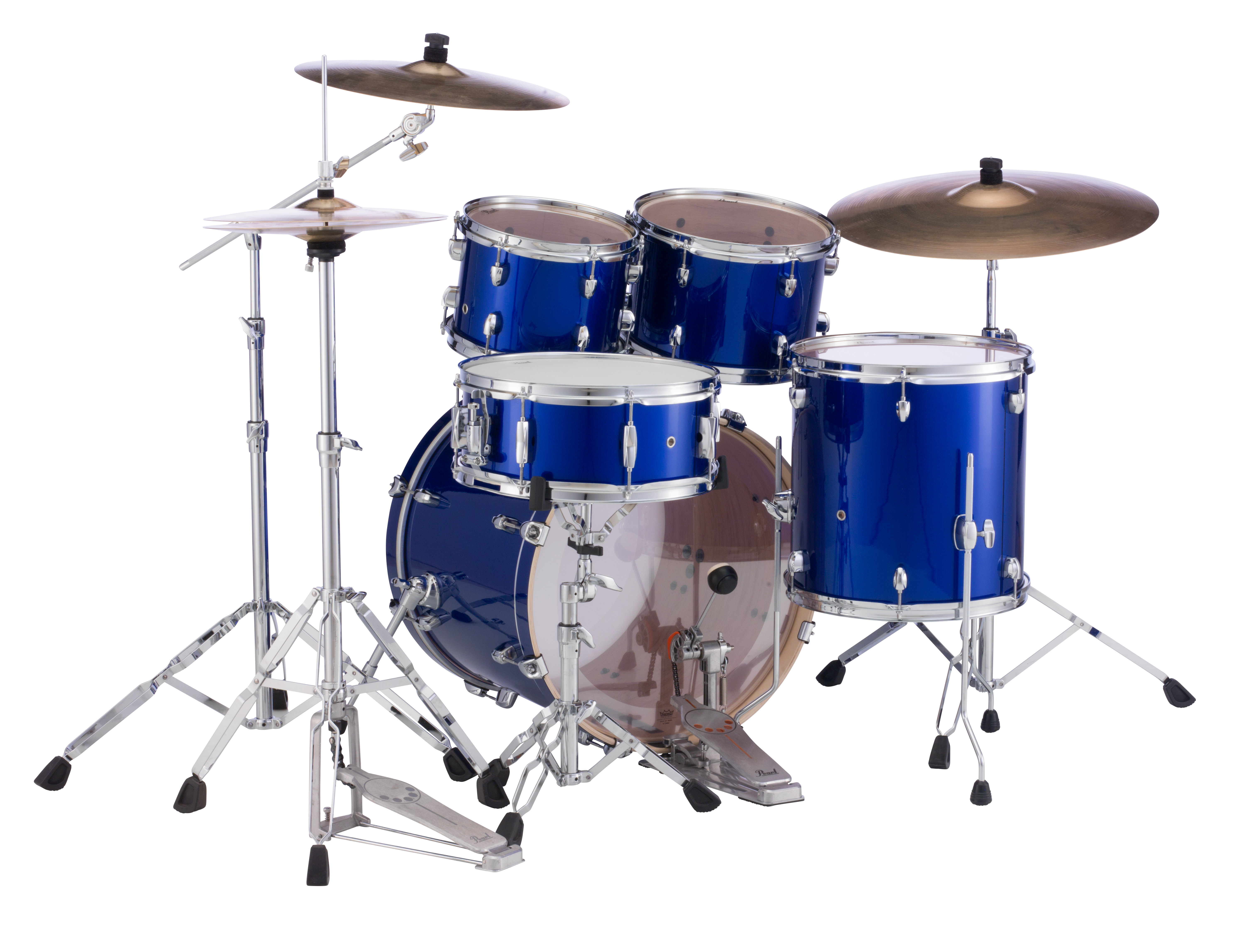 Pearl EXX705NBR/C717 Export Drum-Set High Voltage Blue/Sabian SBR – Bild 3