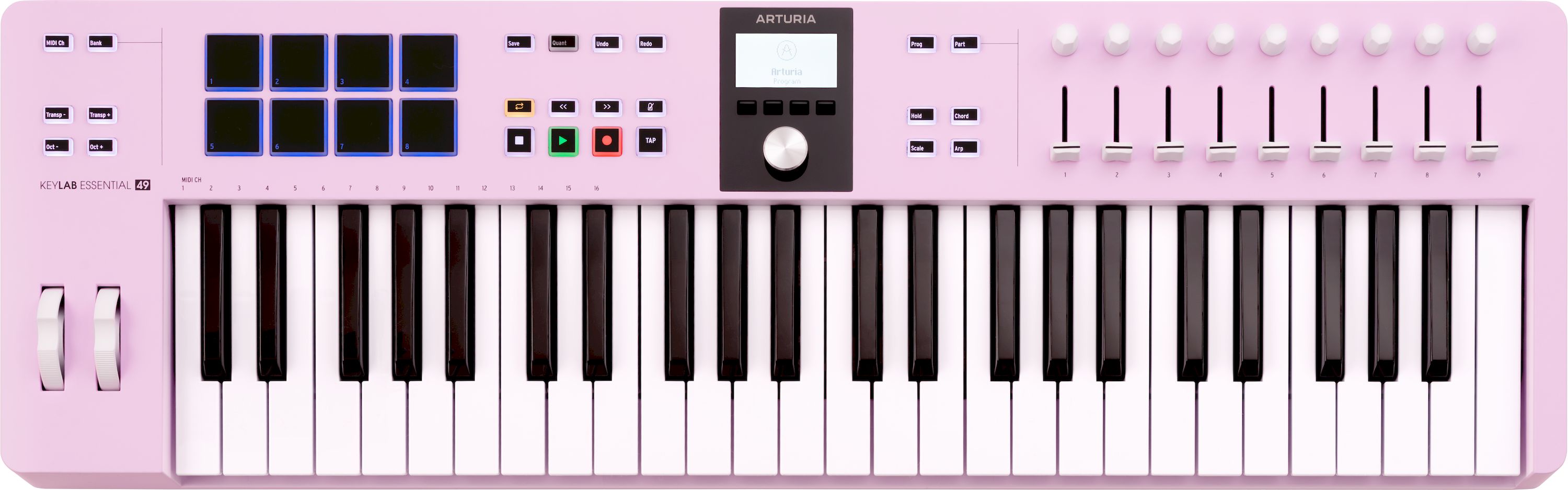 Arturia KeyLab Essential 49 MK3 Rose Quartz