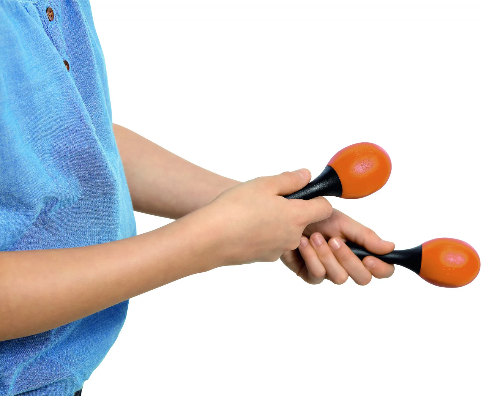 Meinl NINO569OR Plastic Egg Maracas Orange – Bild 2