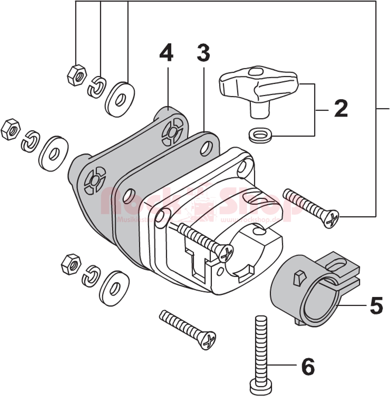 Pearl BT-3 Tom Bracket  – Bild 3