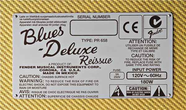 Fender Blues Deluxe Reissue – Bild 4