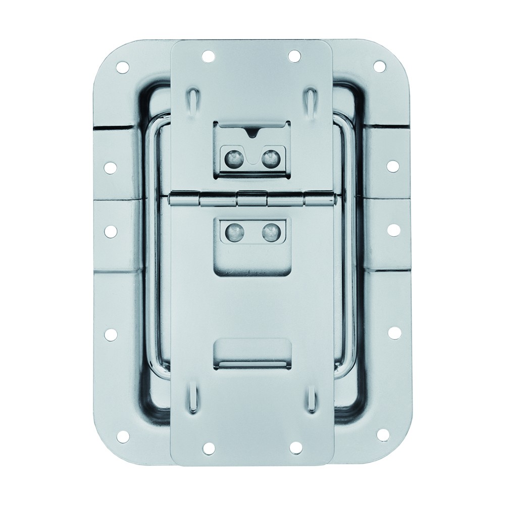 Adam Hall Hardware 270836 Deckelfeststeller groß gekröpft mit Scharnier