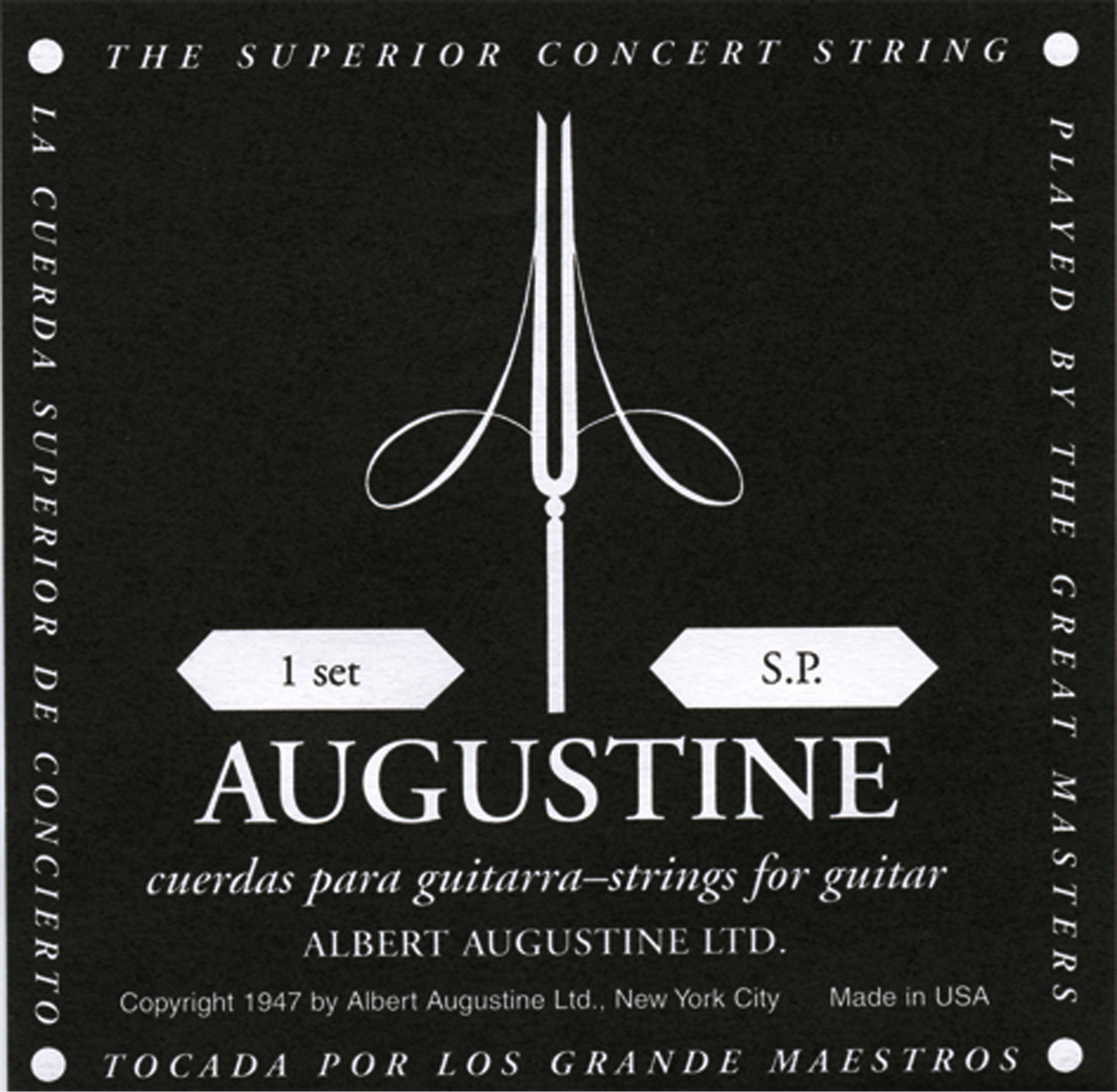 Augustine Low Tension Black Augustine Low Tension Black