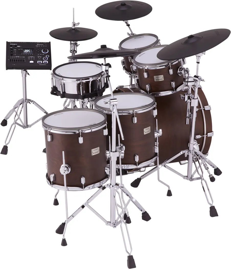 Roland VAD716-SW Electronic Drum Kit – Satin Walnut – Bild 4