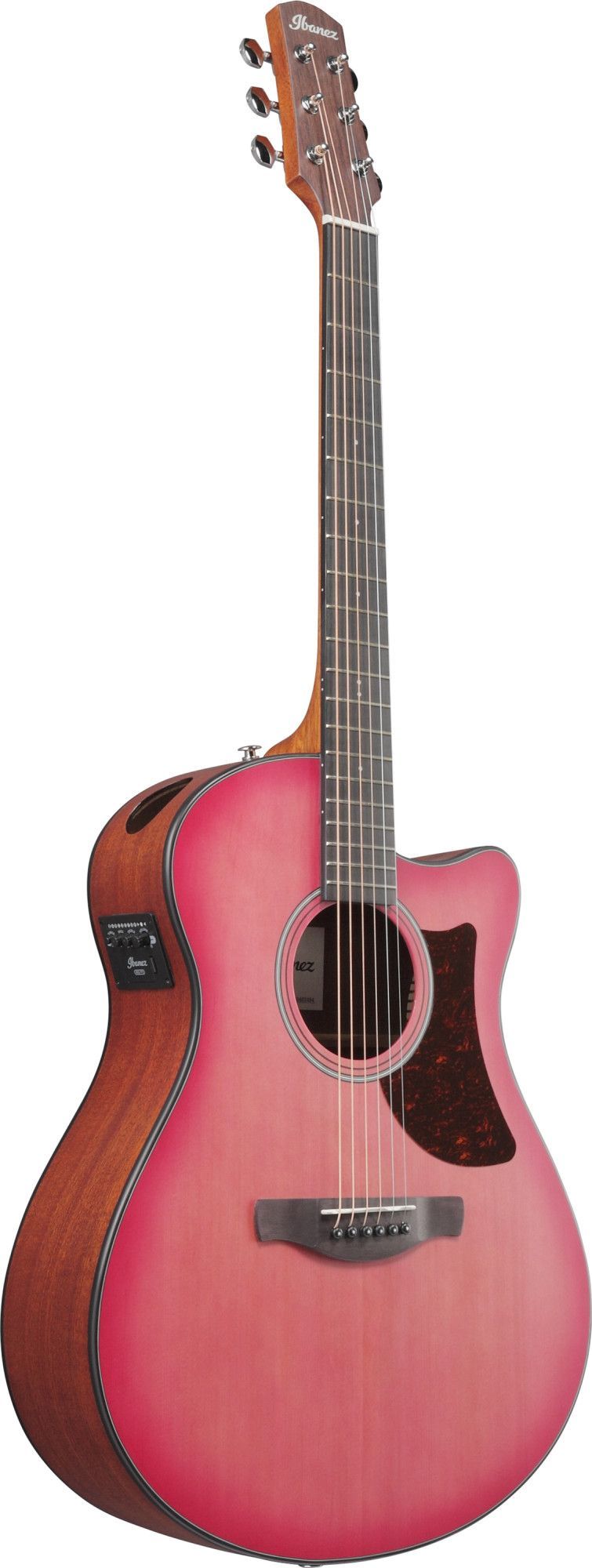 Ibanez AAM50CE-CRO Advanced Acoustic Coral Red Burst – Bild 3