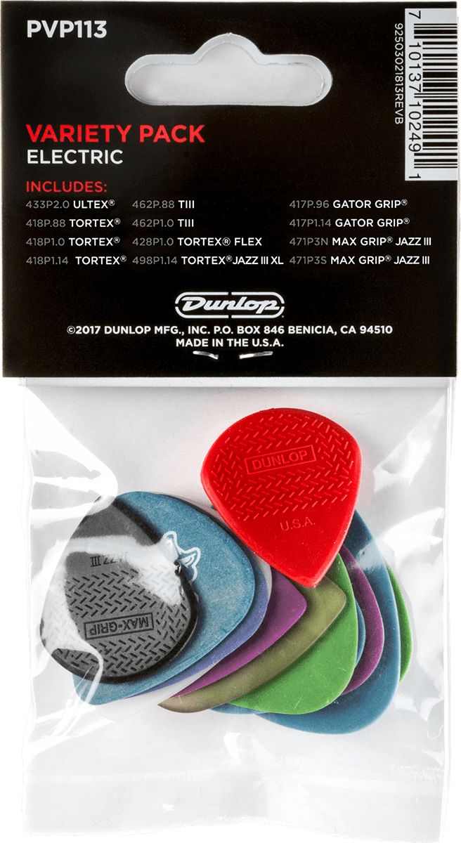 Dunlop Variety Pack Plektren Electric Player's 12er Pack – Bild 2