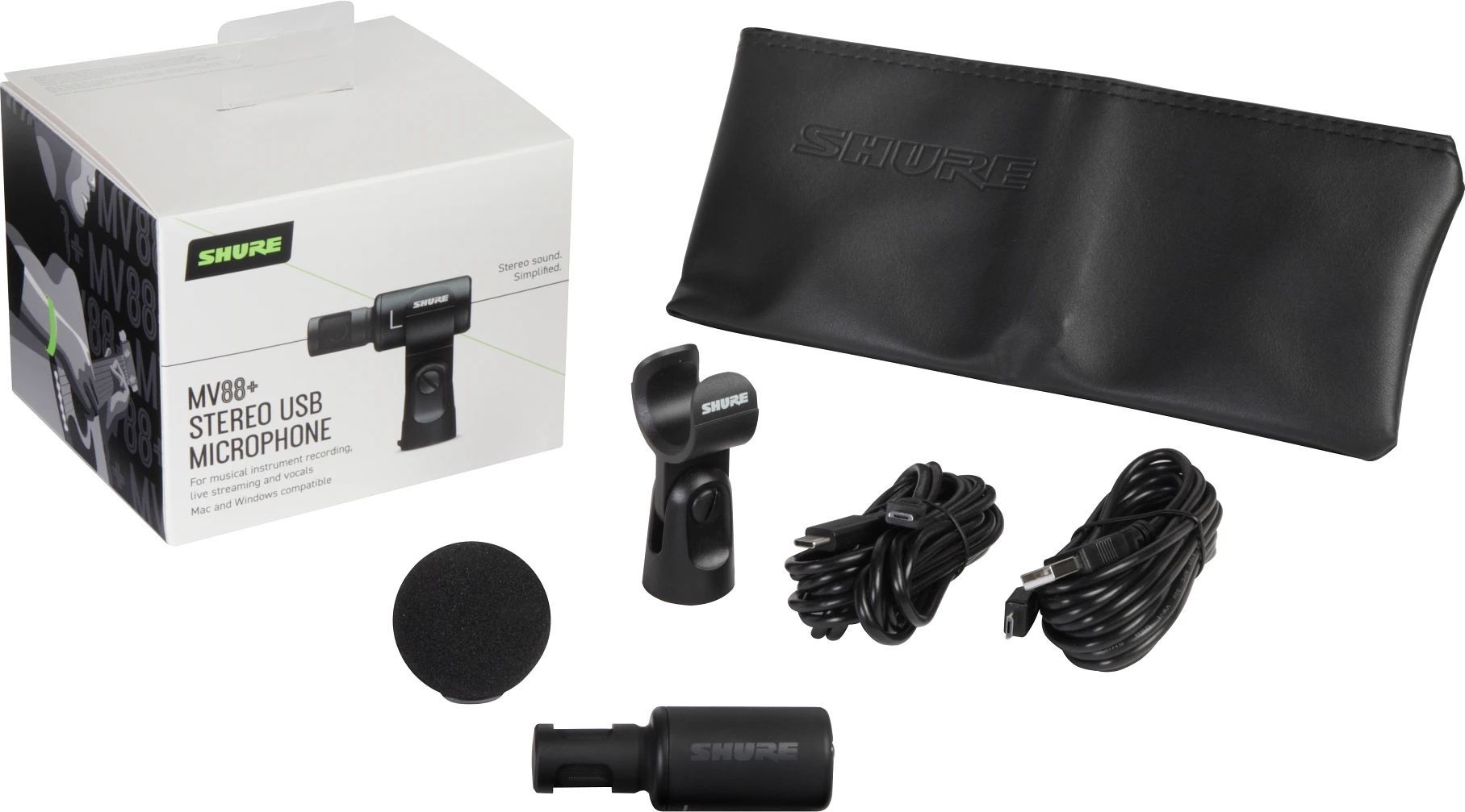 Shure MV88+Stereo-USB Shure MV88+Stereo-USB