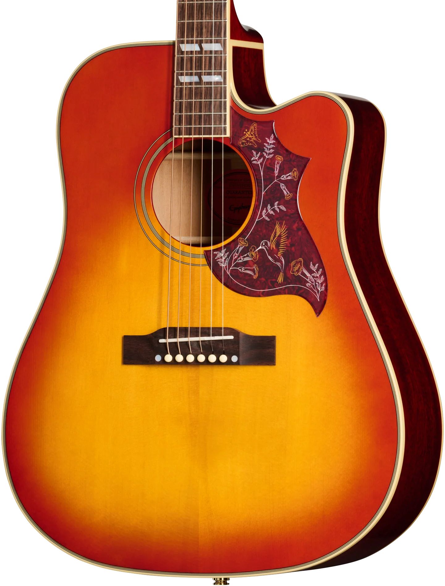 Epiphone Hummingbird Standard EC Heritage Cherry Sunburst – Bild 3