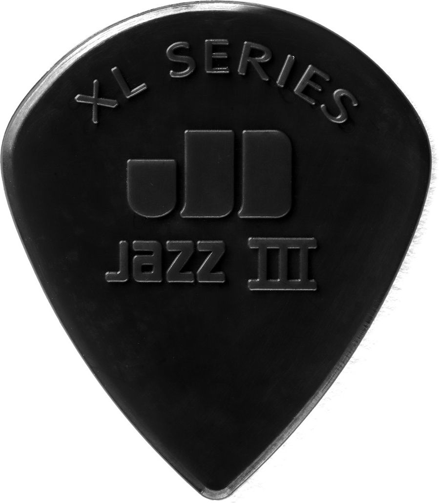 Dunlop Jazz III XL Plektren schwarz 47PXLS 6er Pack – Bild 3