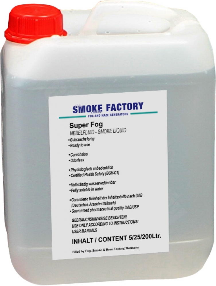 Smoke Factory Nebelfluid Super Fog 5l Smoke Factory Nebelfluid Super Fog 5l