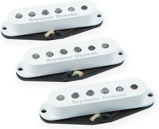 Seymour Duncan SSL-1 California 50s Set (2x SSL-1 & SSL-1 RWRP) - white Covers