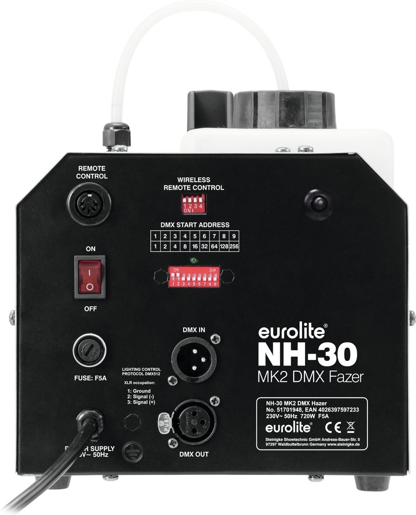 Eurolite NH-30 MK2 Dunstnebelmaschine Eurolite NH-30 MK2 Dunstnebelmaschine
