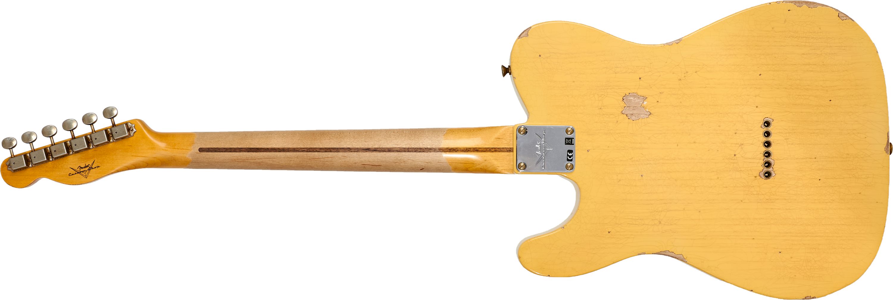 Fender Custom Shop 1952 Telecaster Relic Aged Nocaster Blonde