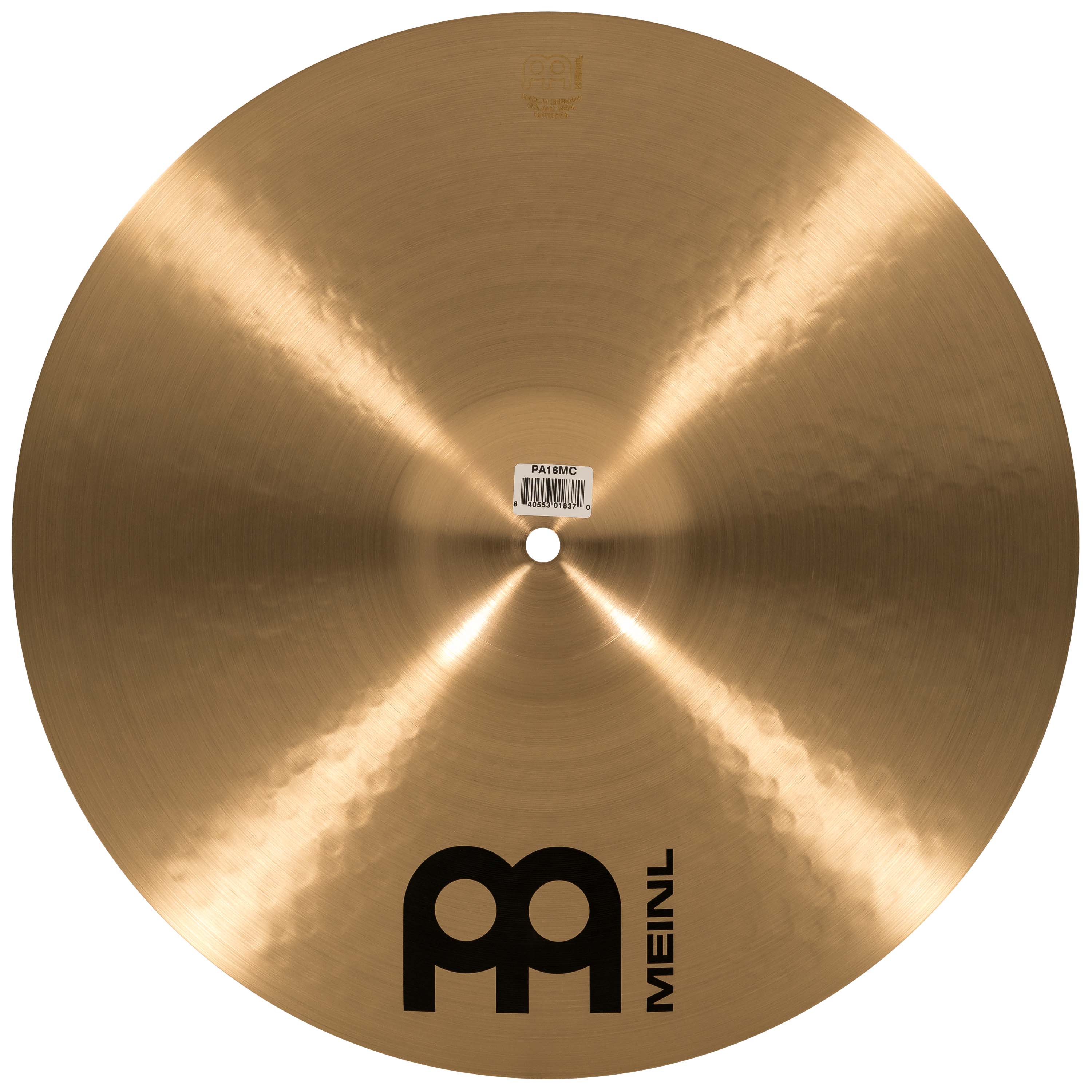 Meinl Pure Alloy 16" Medium Crash