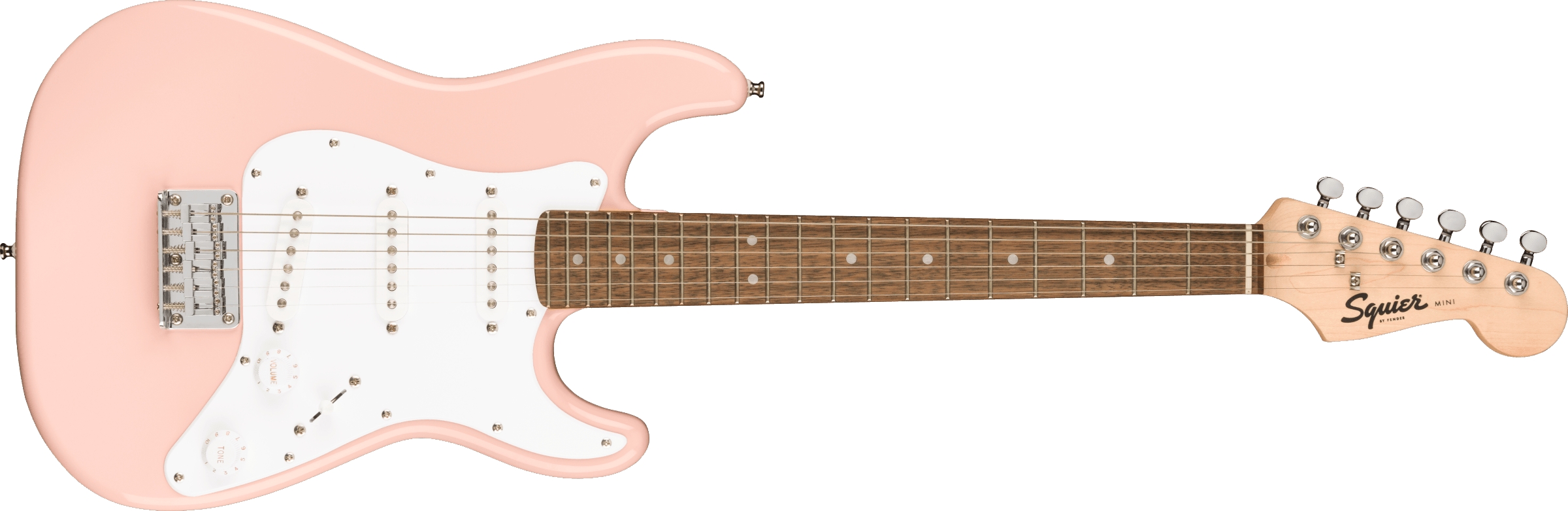 Fender Squier MINI Stratocaster Shell Pink