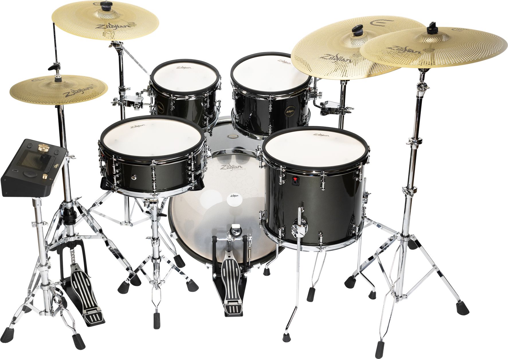 Zildjian ZIZAGEX Alchem-E Gold EX - Black Gold Foundry Shimmer