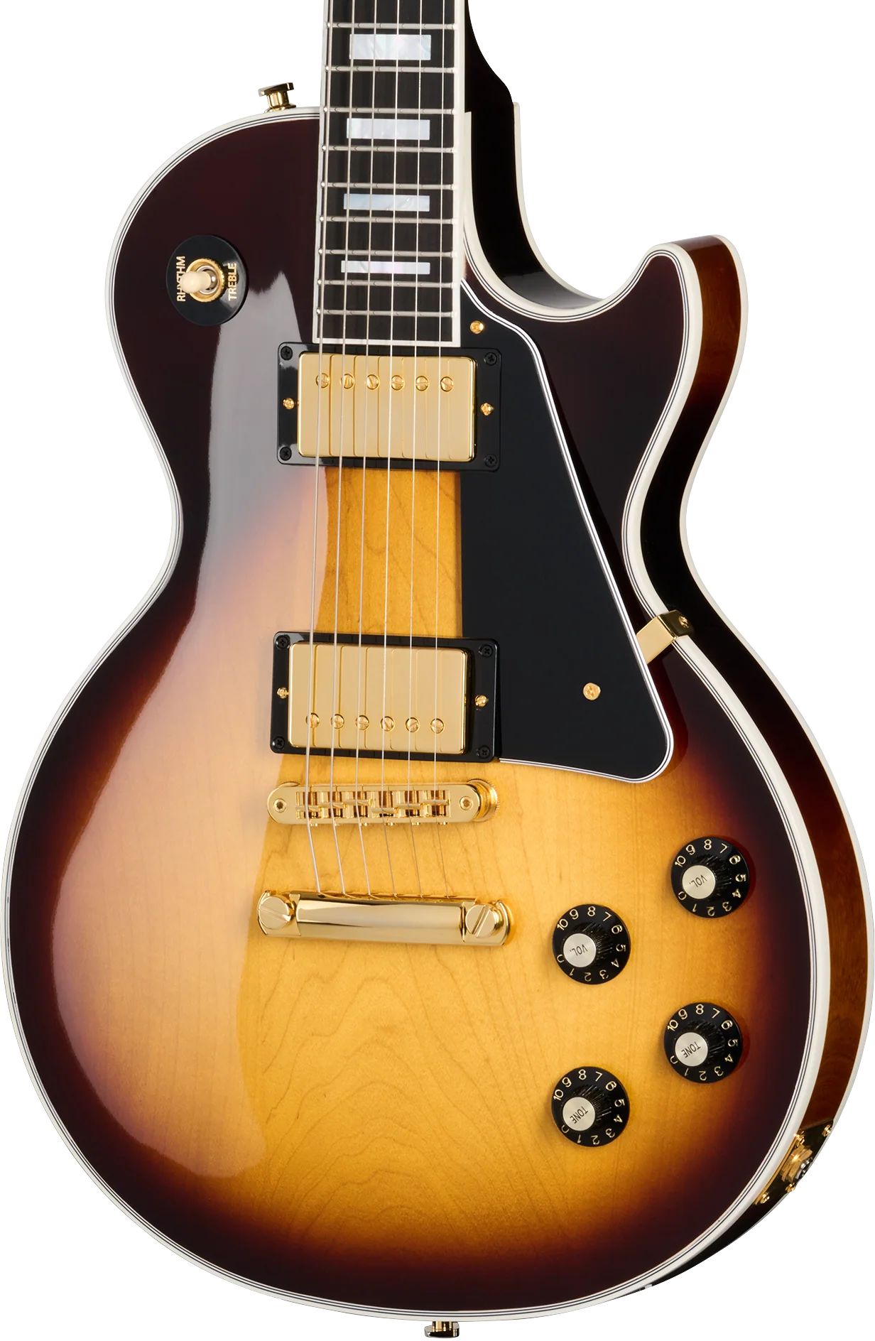 Gibson Les Paul Custom 70s Tobacco Burst – Bild 2