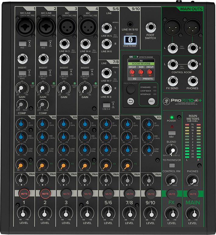 Mackie ProFX10v3+ – Bild 1