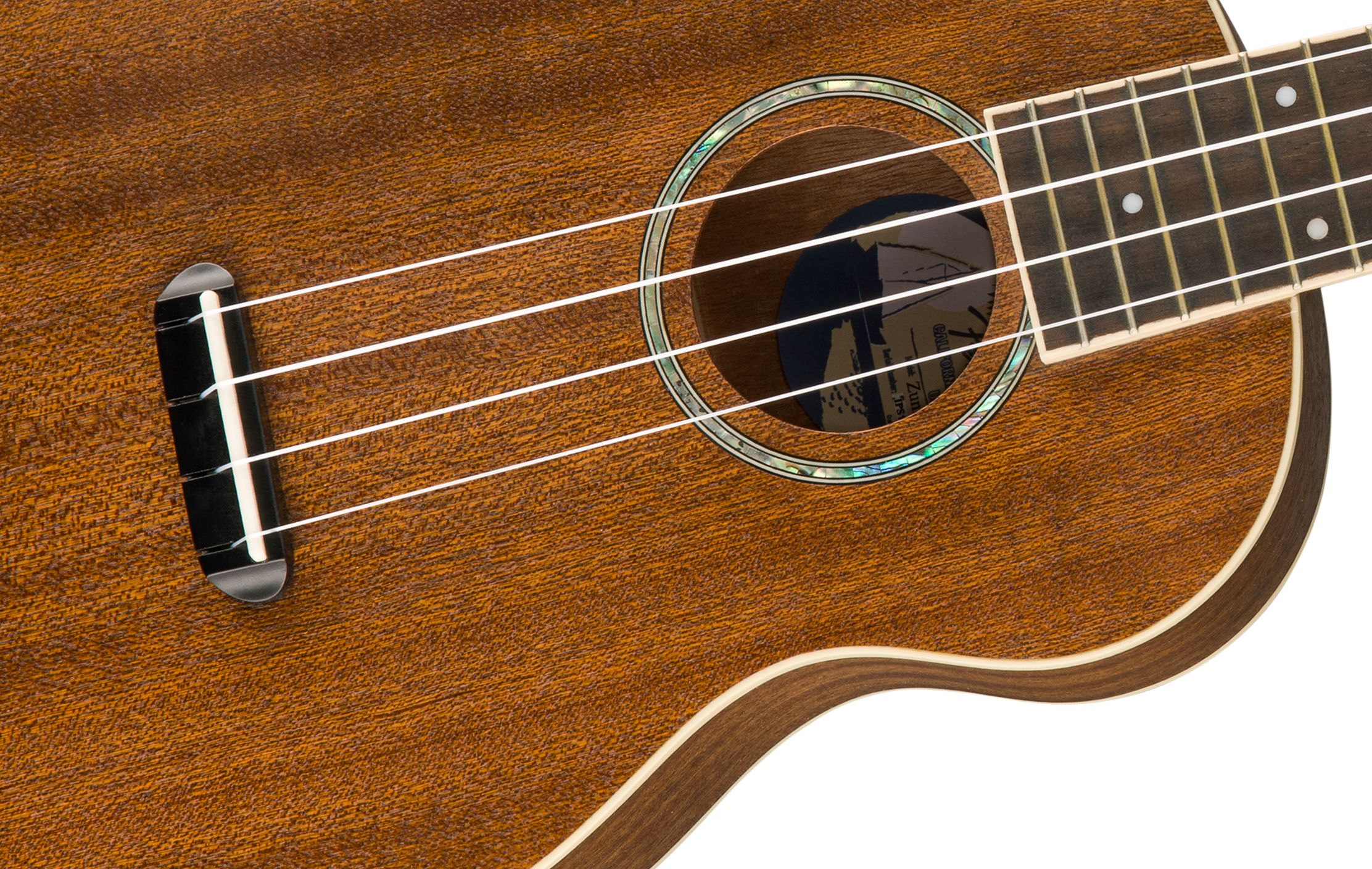 Fender Zuma Concert Ukulele Natural – Bild 3
