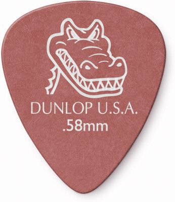 Dunlop Gator Grip Pektrum 0,58mm Red 417R58