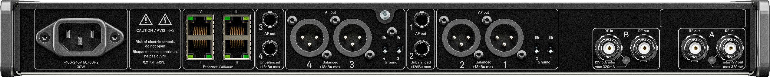 Sennheiser EW-DX EM 4 DANTE (S2-10)