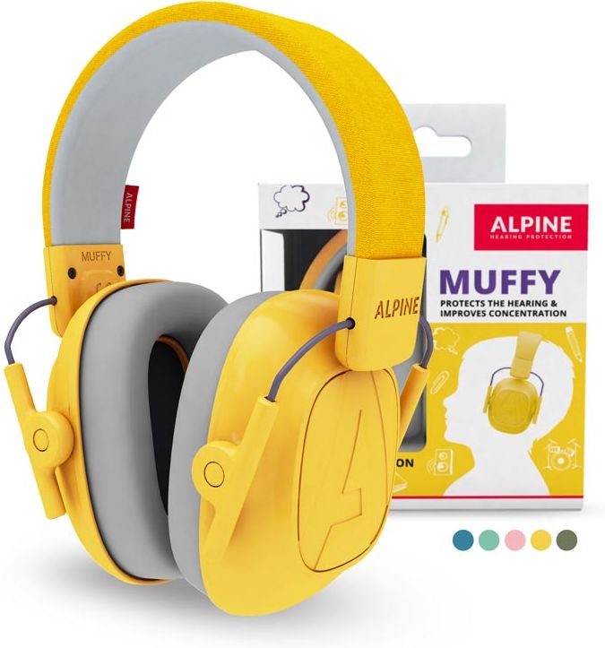 Alpine Muffy Kids Kapselgehörschutz Yellow Alpine Muffy Kids Kapselgehörschutz Yellow