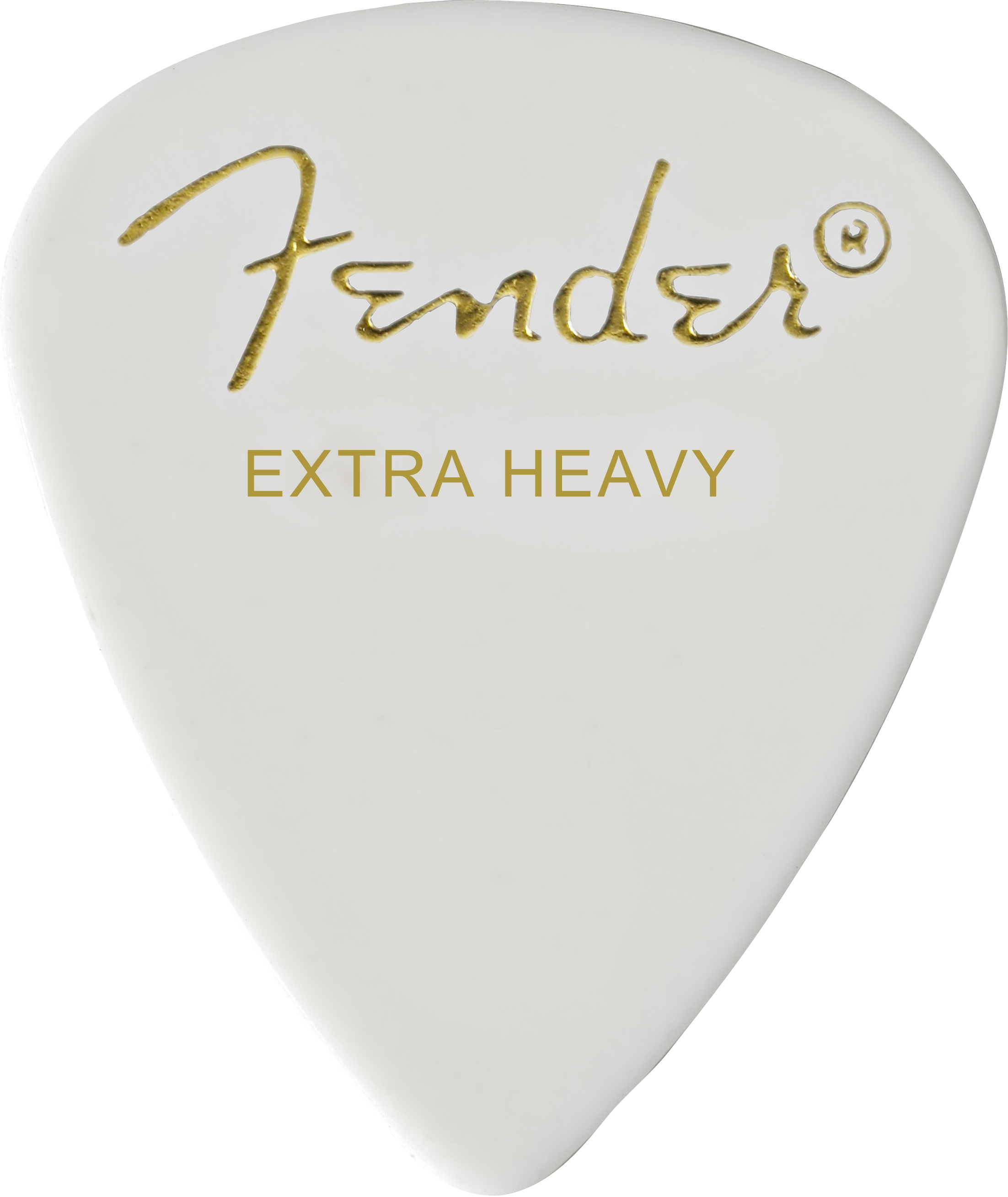Fender Plectrum Standard 351 Extra Heavy White