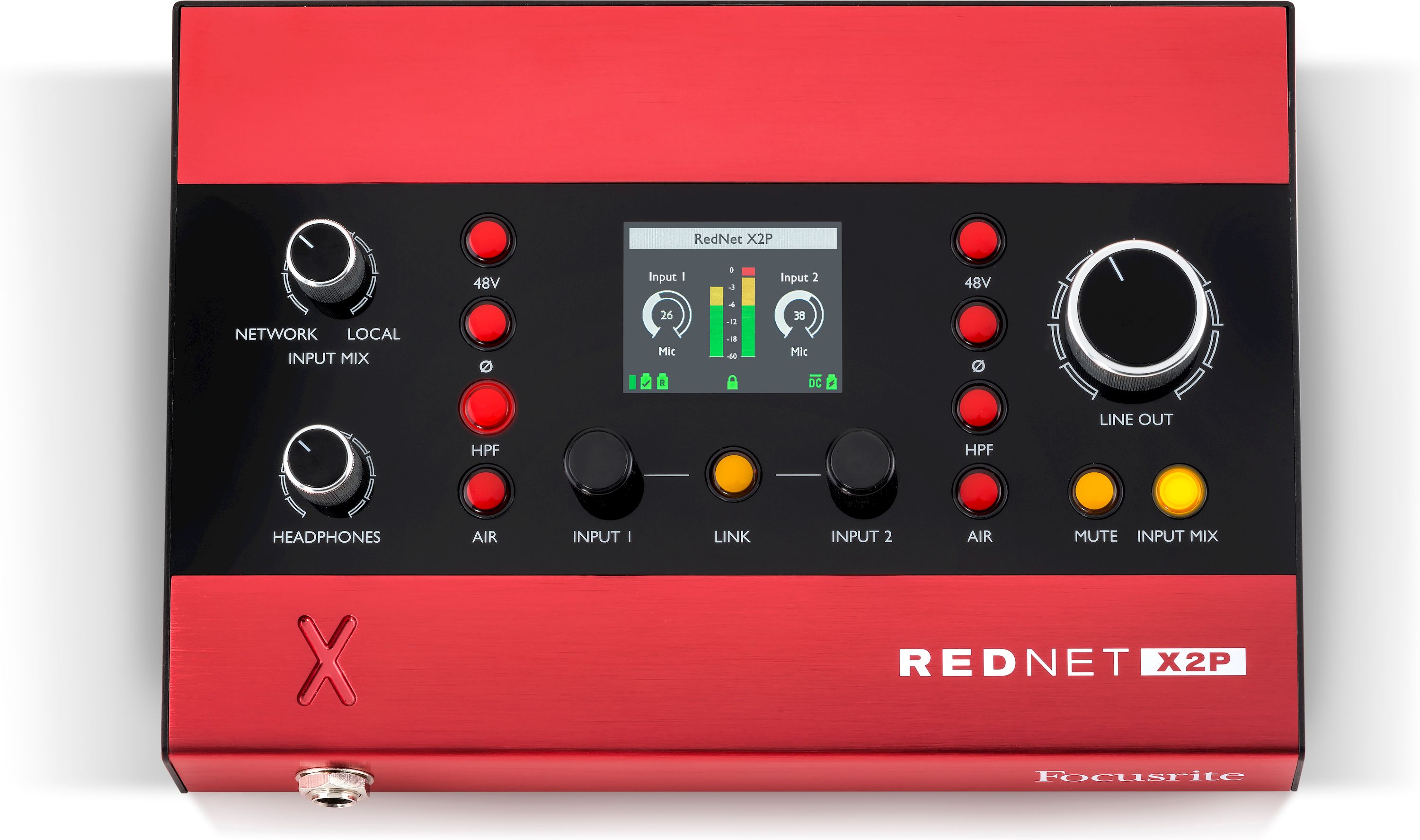 Focusrite RedNet X2P