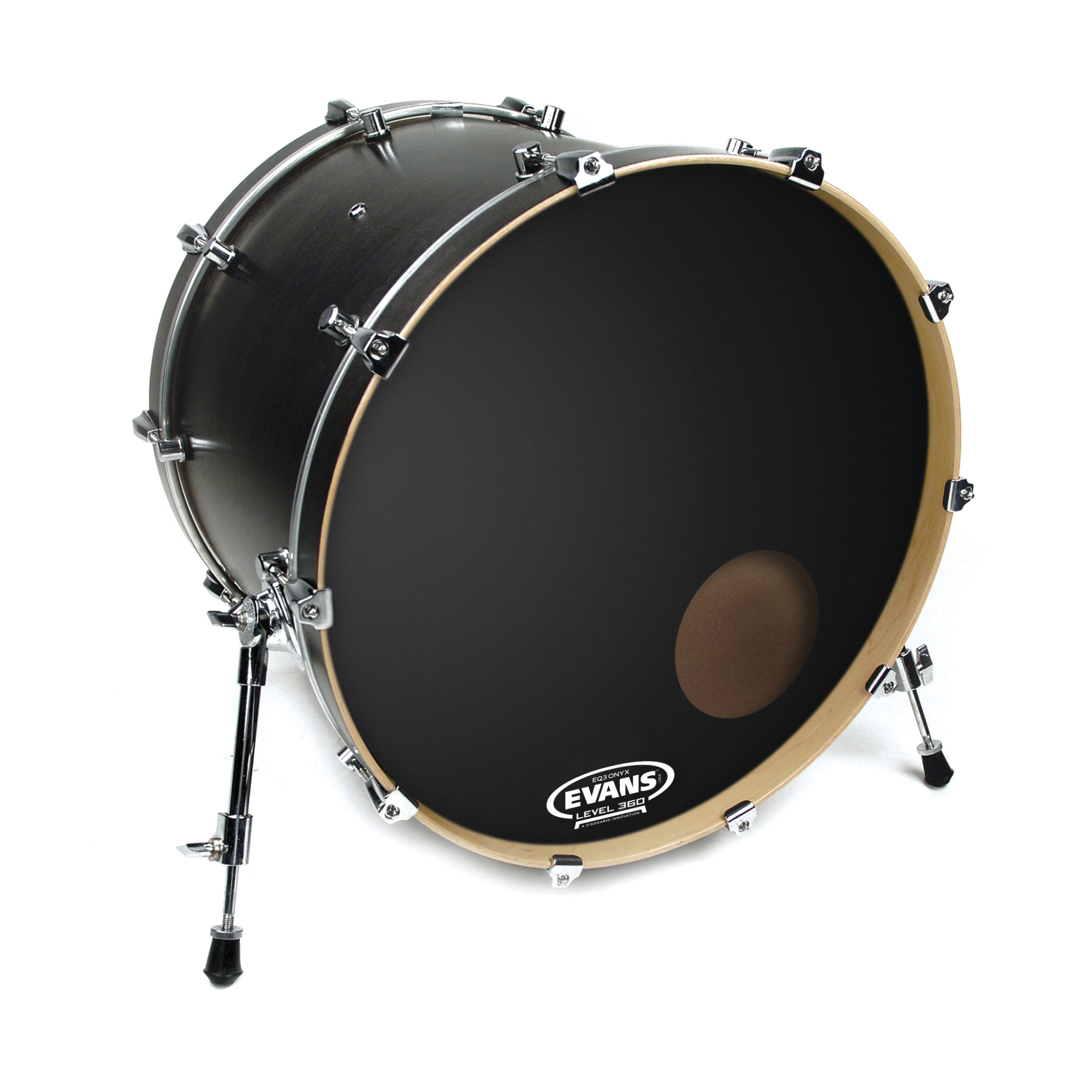 Evans BD22RONX Onyx Resonant 22