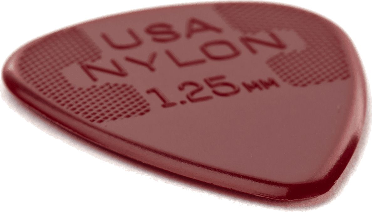 Dunlop Nylon Plektrum 1,25mm braun 44R125