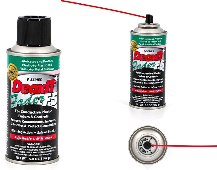 Deoxit F5 Faderlube Spray (182ml)