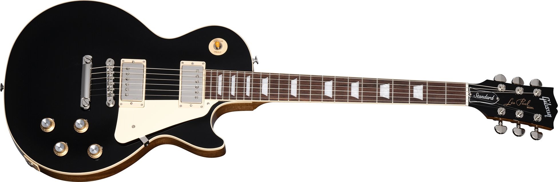 Gibson Les Paul Standard 60s Plain Top Ebony – Bild 1