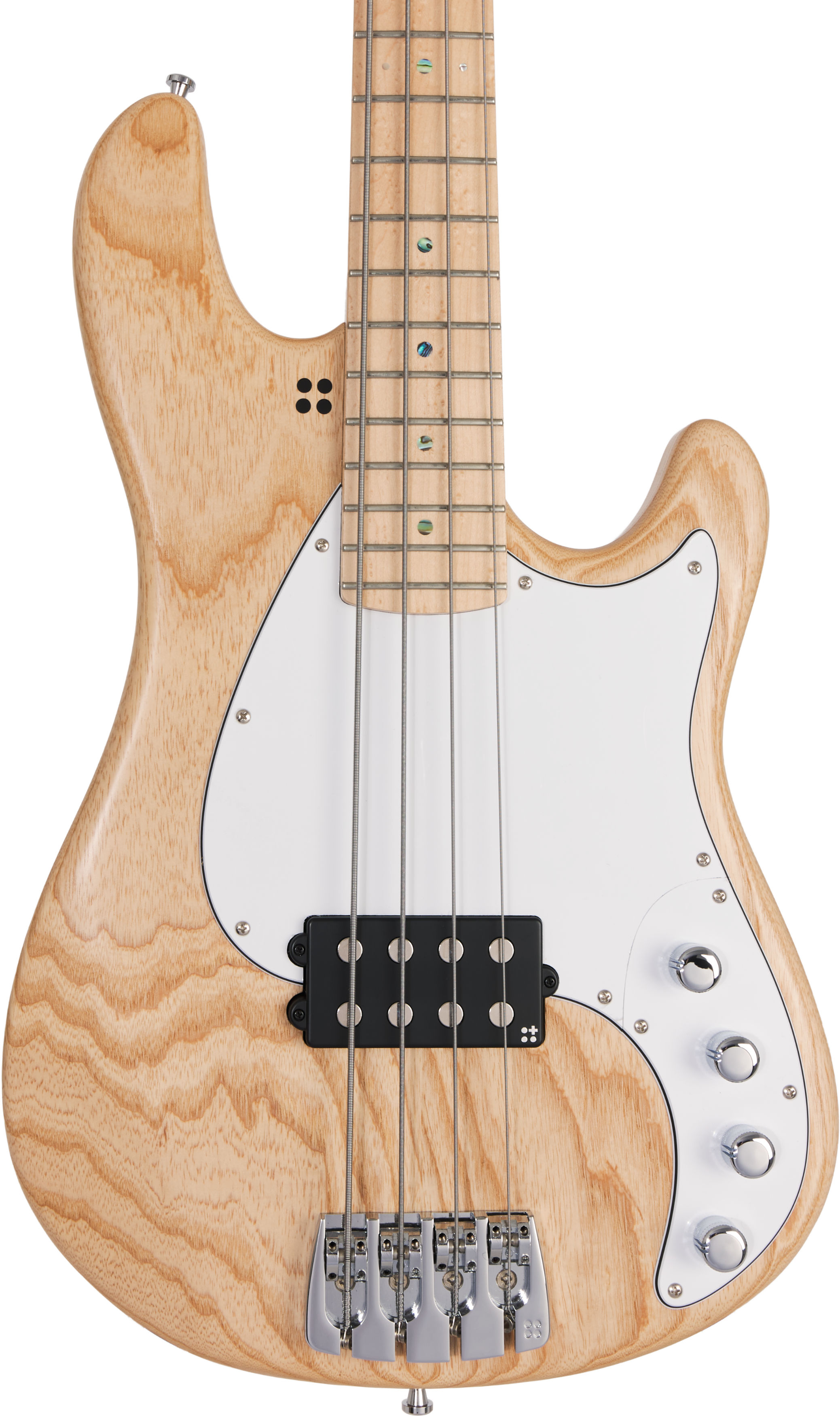 Sandberg California II Central 4-String Matt Natural Swamp Ash – Bild 3