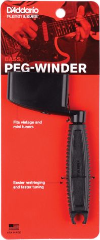 D Addario Pegwinder Bass Saitenkurbel PWPW1B D Addario Pegwinder Bass Saitenkurbel PWPW1B