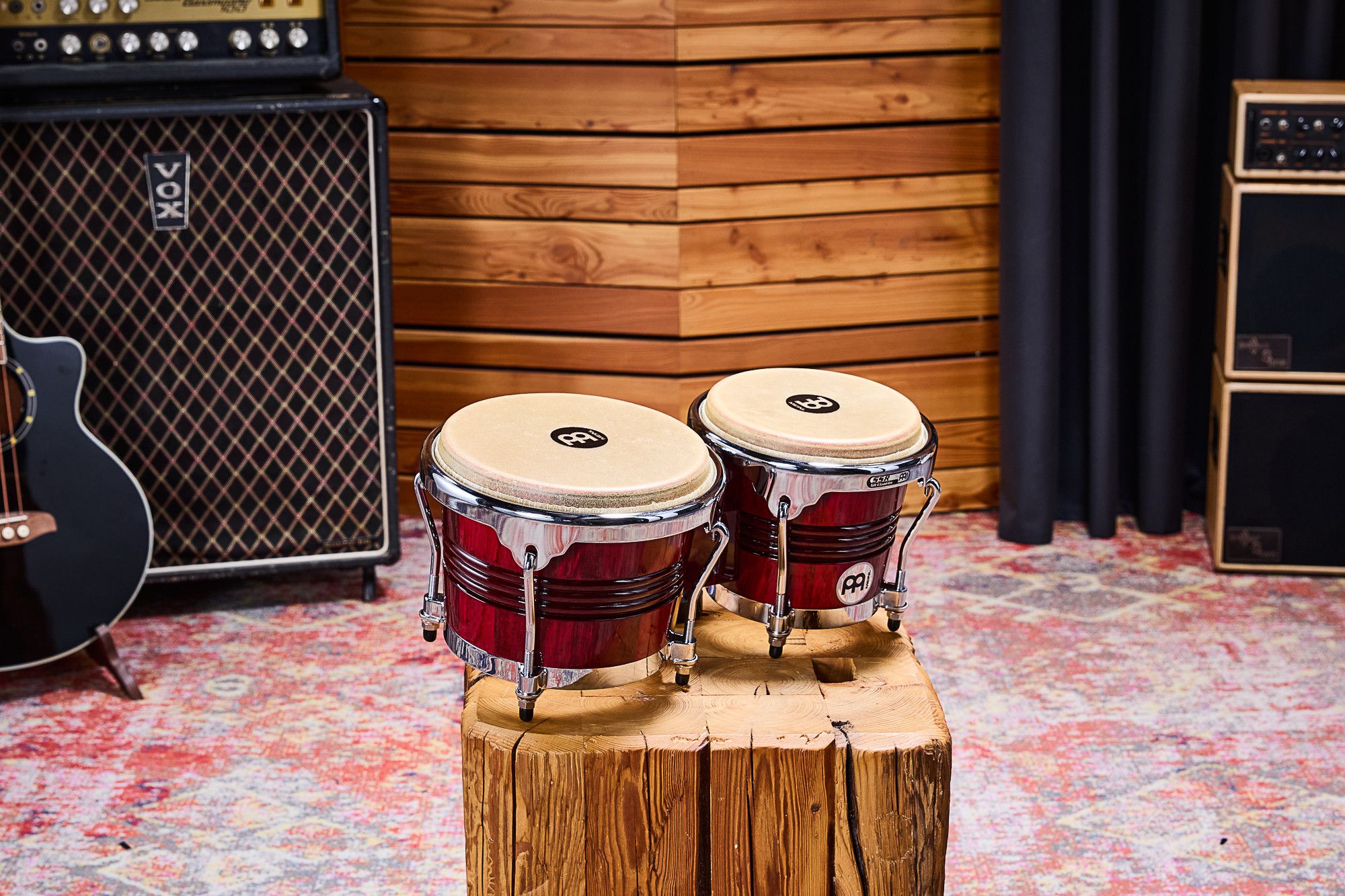 Meinl WB200WRP-CH Marathon Exclusive Bongos - Wine Red – Bild 5