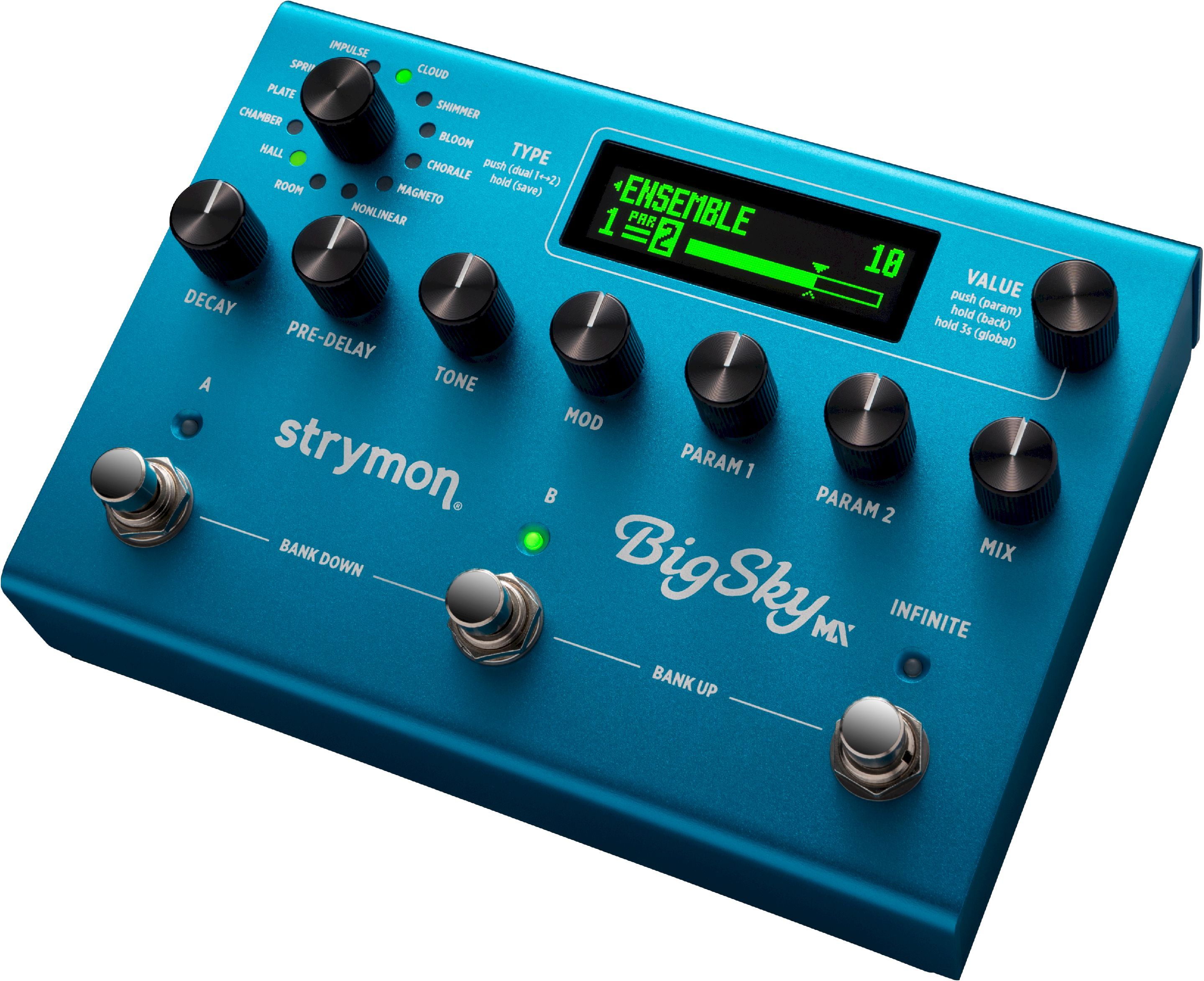 Strymon Big Sky MX Dual Engine Multi Reverb & Strymon Netzteil Bundle