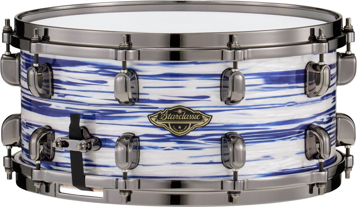 Tama WBRS65BN-BWO Starclassic Walnut/Birch Snare 14"x6,5" - Blue & White Oyster