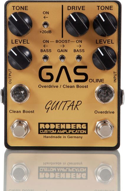 Rodenberg GAS Overdrive/Clean Boost Pedal