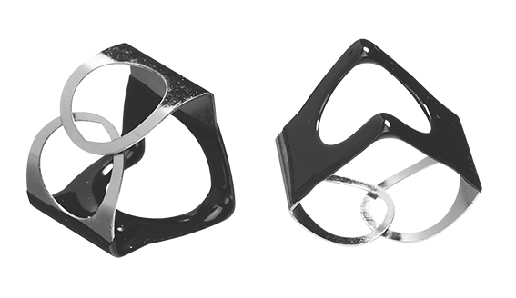 PinchClip Beckenklammer (3er pack) schwarz